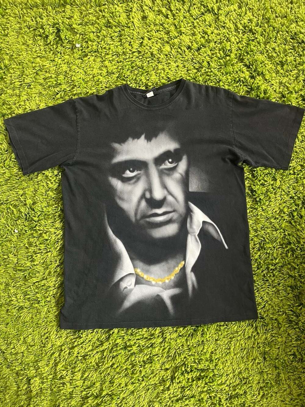 Vintage Scarface Clothing Co Tony Montana Movie Promo T-Shirt XL Black